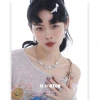 Silver-white Meteor series earrings, a sweet and cool female style, with a unique and original design, are fashionable and versatile. Wholesale of exquisite earrings Specification image